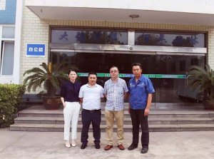 宁德时代质量总监岳嵩一行来QIYIGUO SPORTS精密指导工作